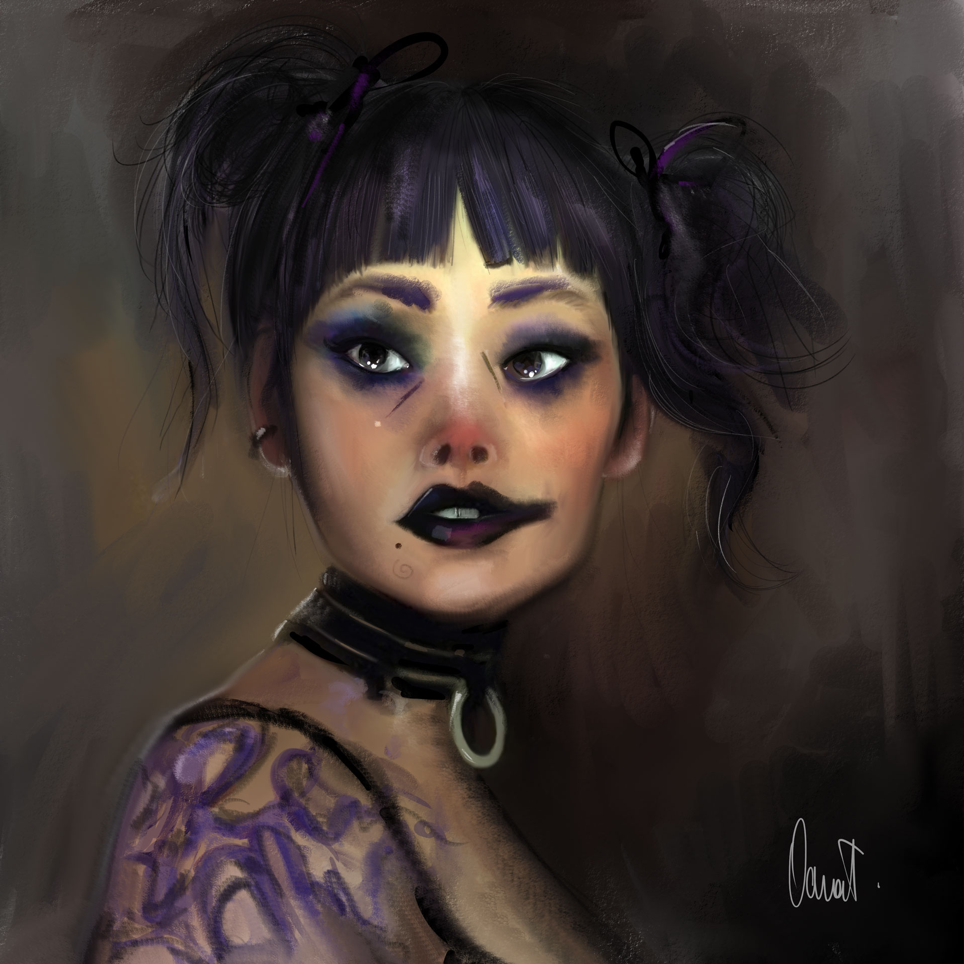 LOVE-DEATH-AND-ROBOTS-DRAW-BY-OANA-TATAR oana tatar art