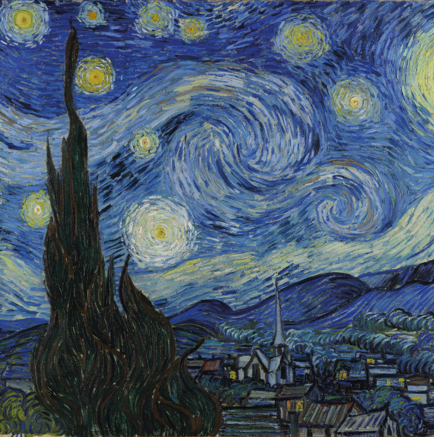 Vincent van Gogh Notte Stellata